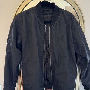 Unisex Bomber Jacket with Embroidered TikTok Logo